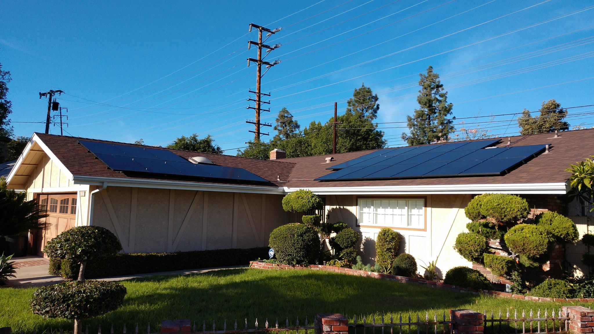 Solar Power Downey Los Angeles County CA