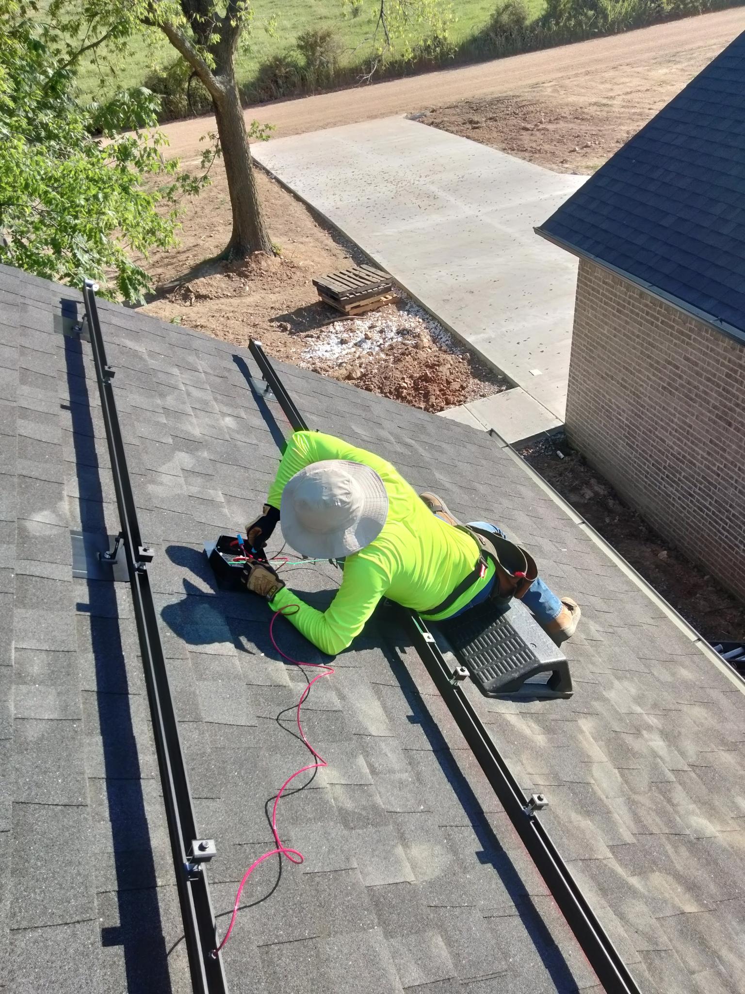 Installing in Gentry, AR