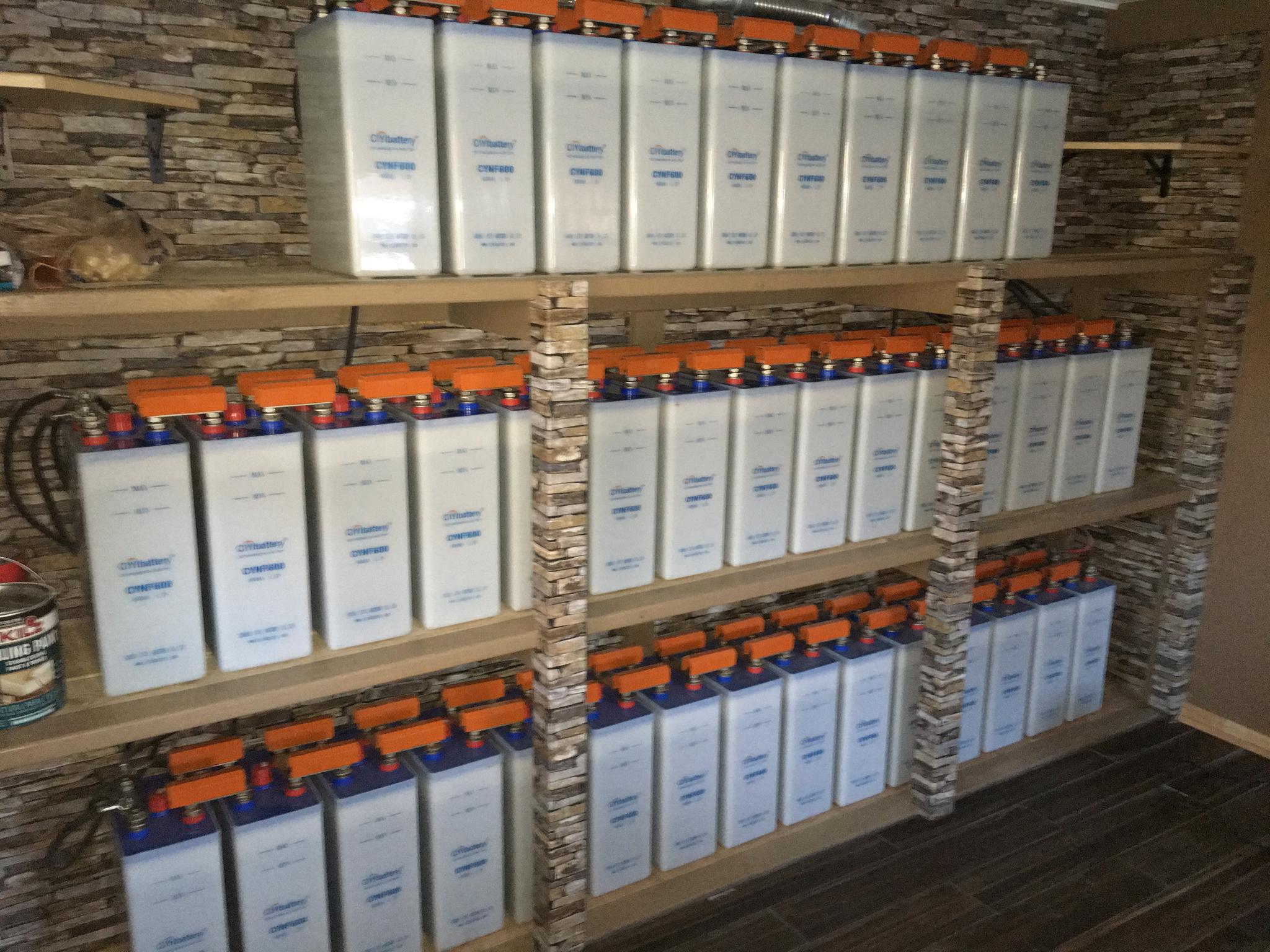 Nickel Iron battery system Holly MI