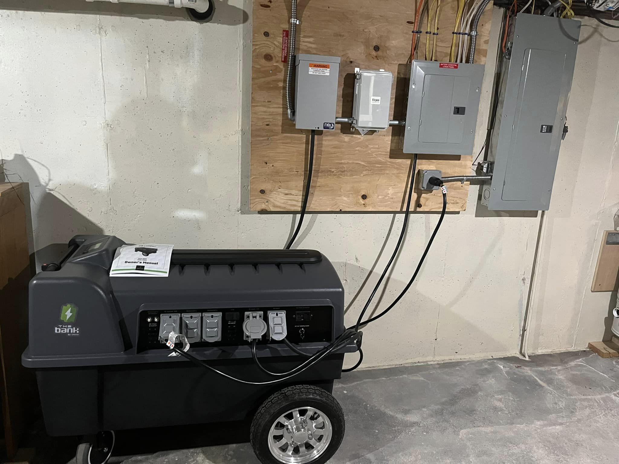 12kW Battery Backup Setup