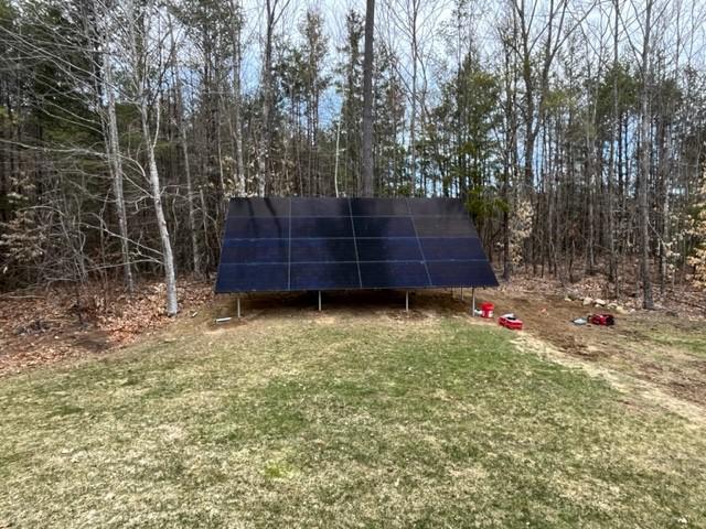 6.4kW Ground Mount Qcell System