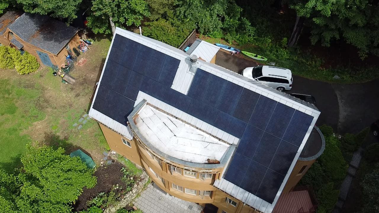 Completed Standing Seam Install