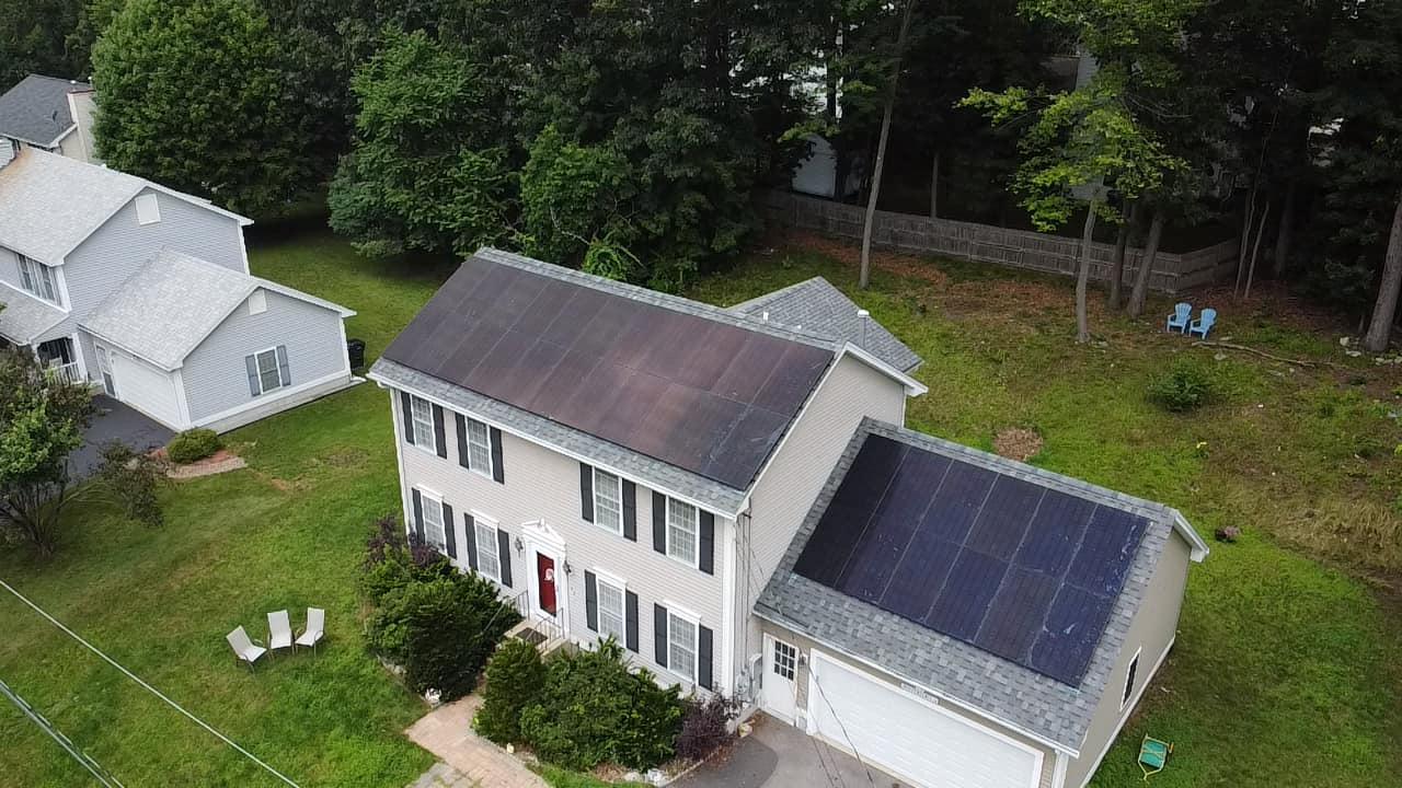 Finshed 13.6kW Standard Shingle Install