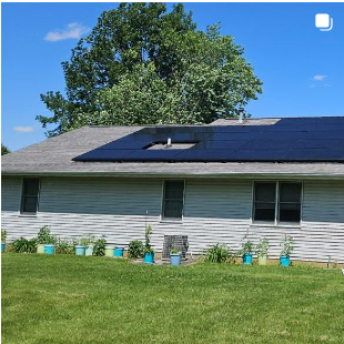 This sunny and gorgeous day allowed us to install this beautiful  10.8KW system!