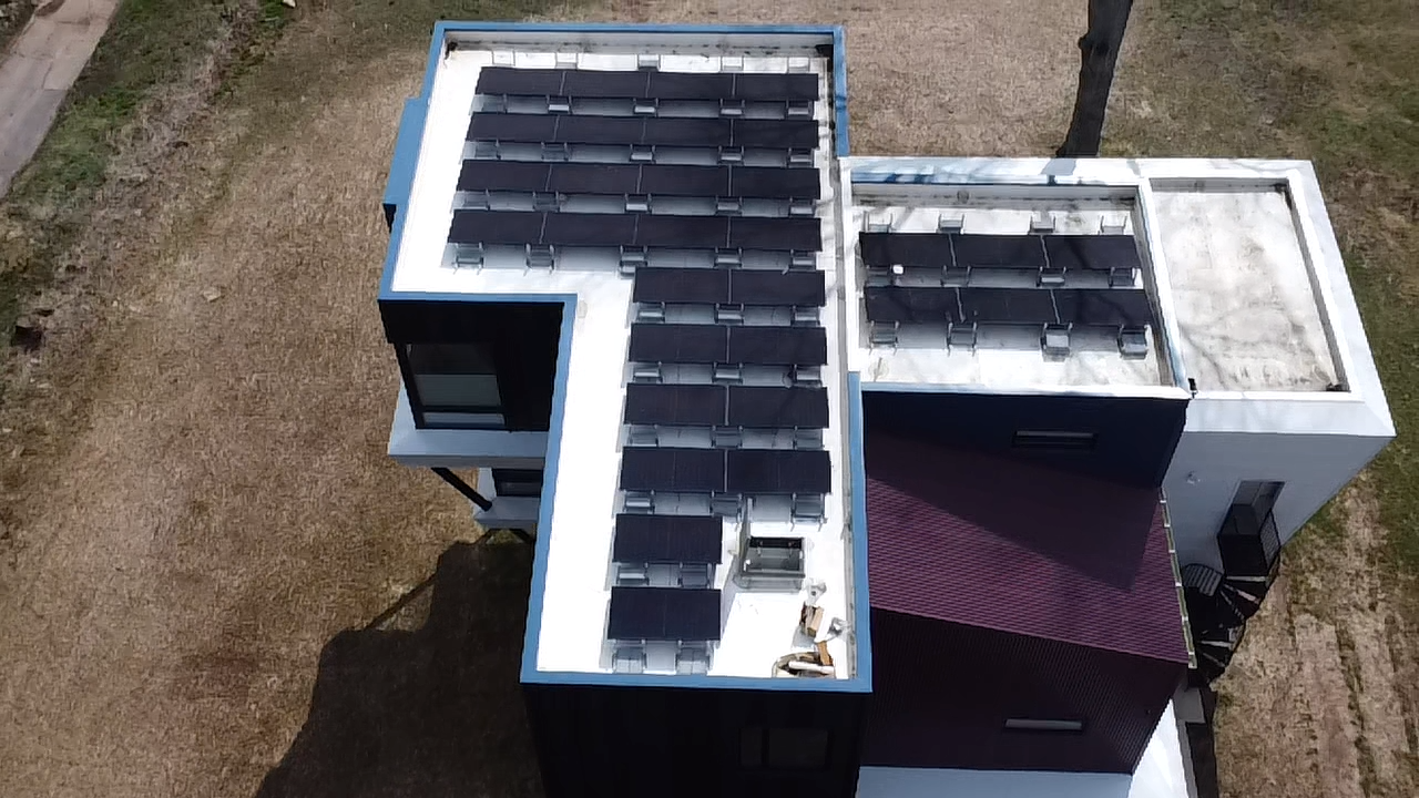 12 kW CertainTeed Solar Panel installation on a custom home along the Schuylkill River.