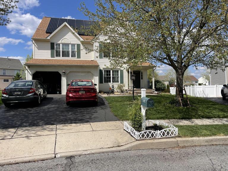 8 kW Sunpower solar array.