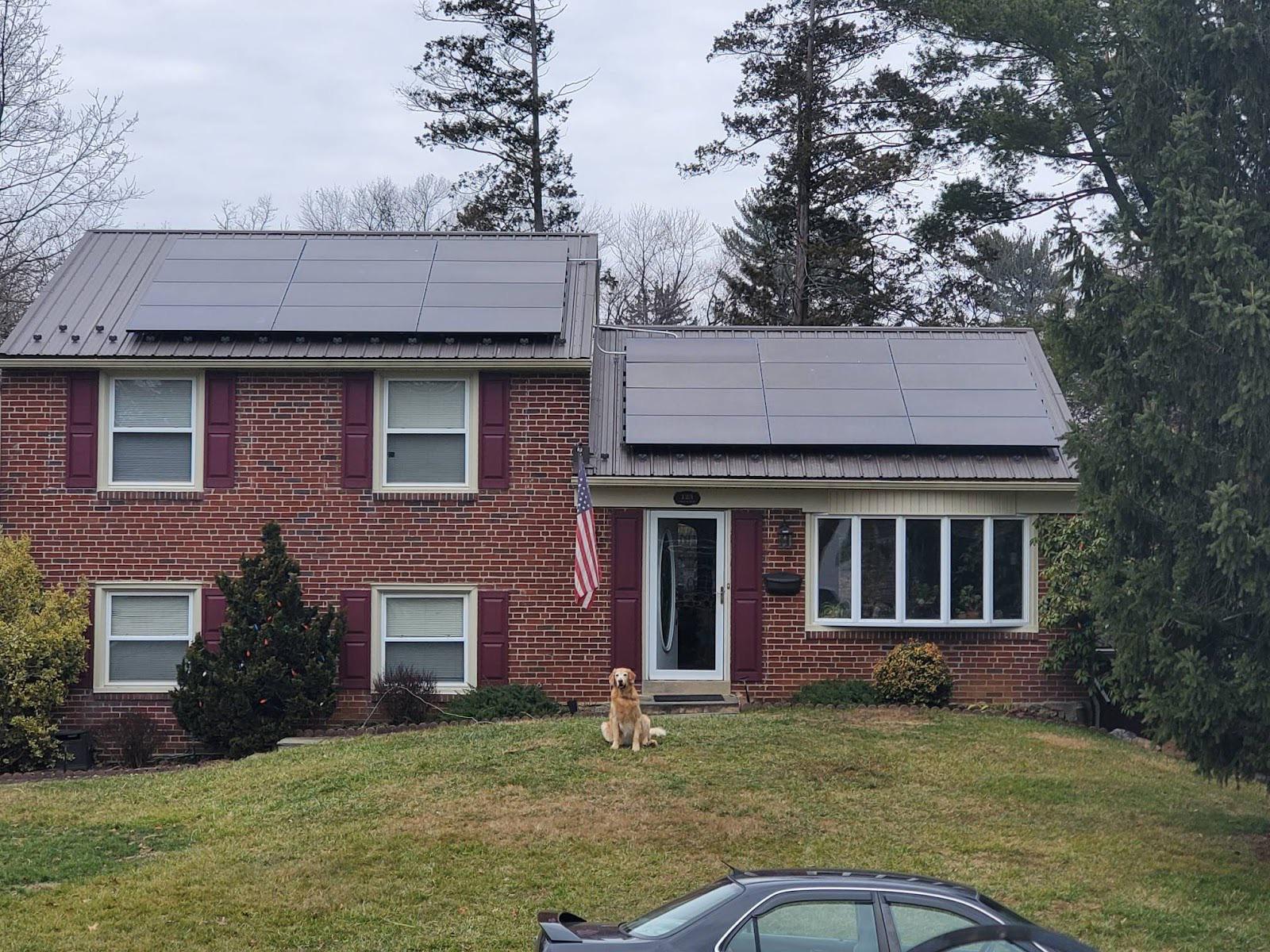 9 kW system with Certainteed Panels, including the 25-year Solstice Warranty.