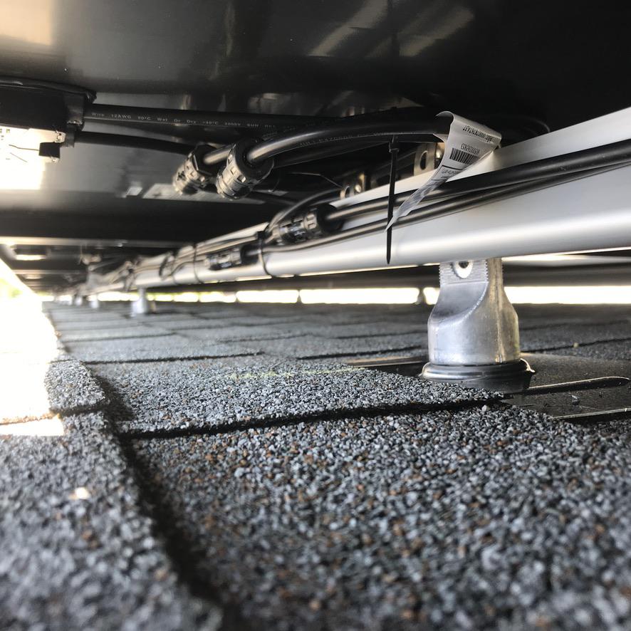 Wire Management under Solar Arrays is Key to Preventing Abrasion on Power Conductors