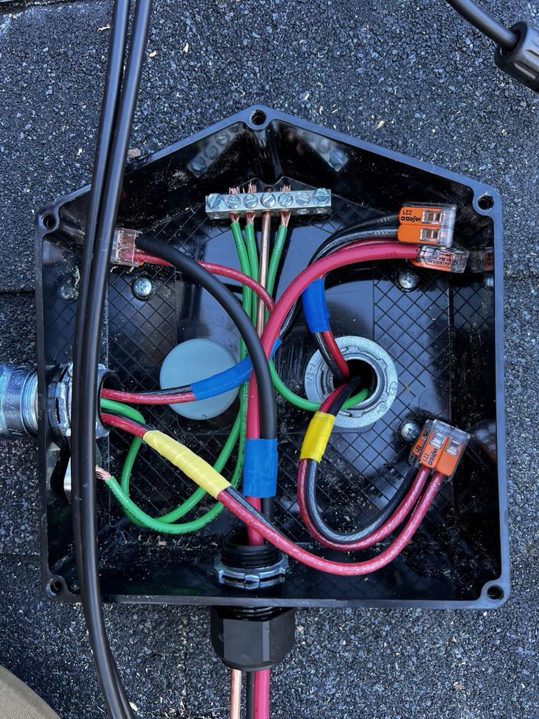 Just meeting code isn't enough. Every install is completed in a craftsman-like manner, even where no one will see it.