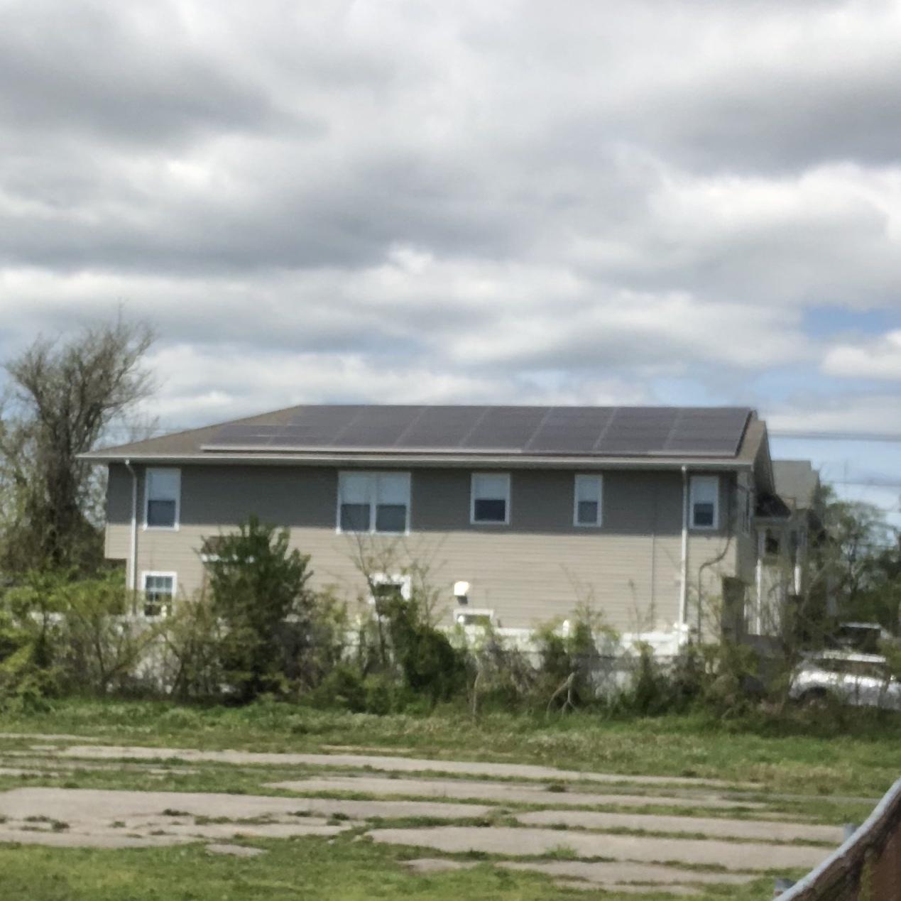 American-made, Tier 1 solar panels at work, installed by BUILT WELL SOLAR.