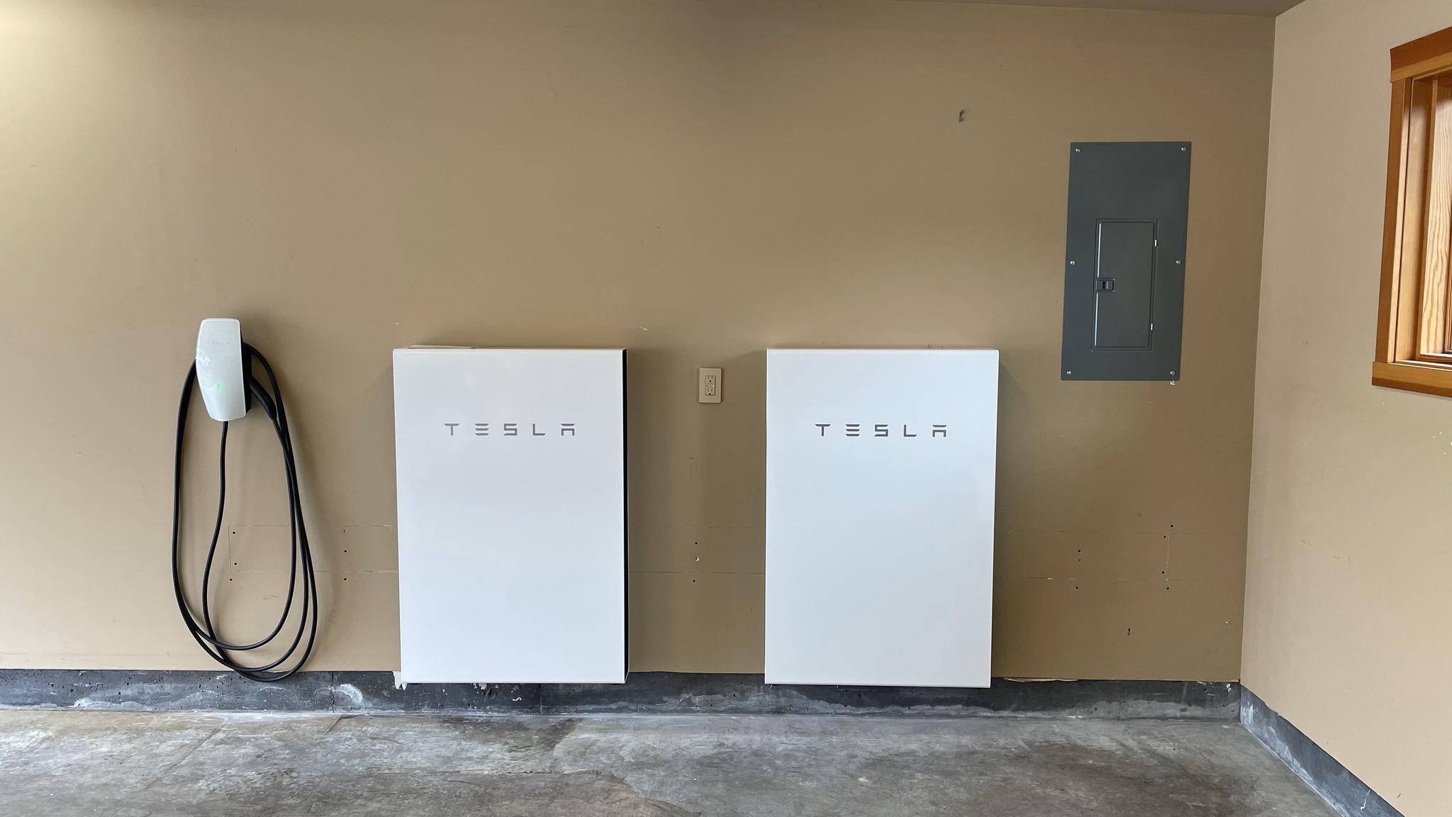 Port Angeles Tesla Powerwall and Charging Station