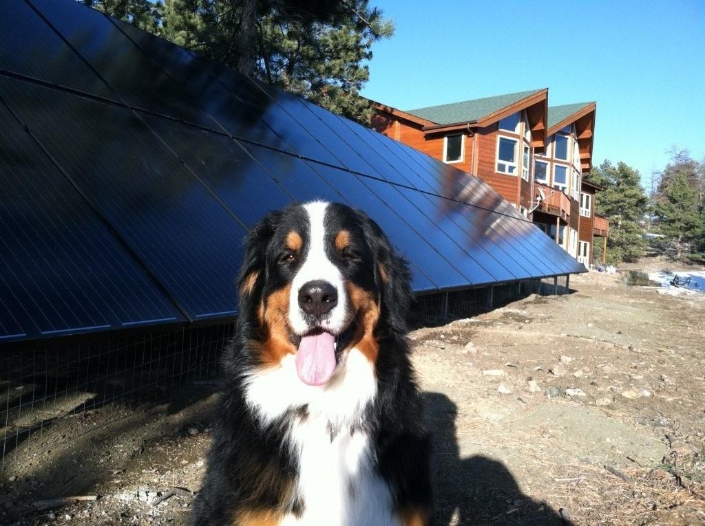 8.4kW Ground Mount Array