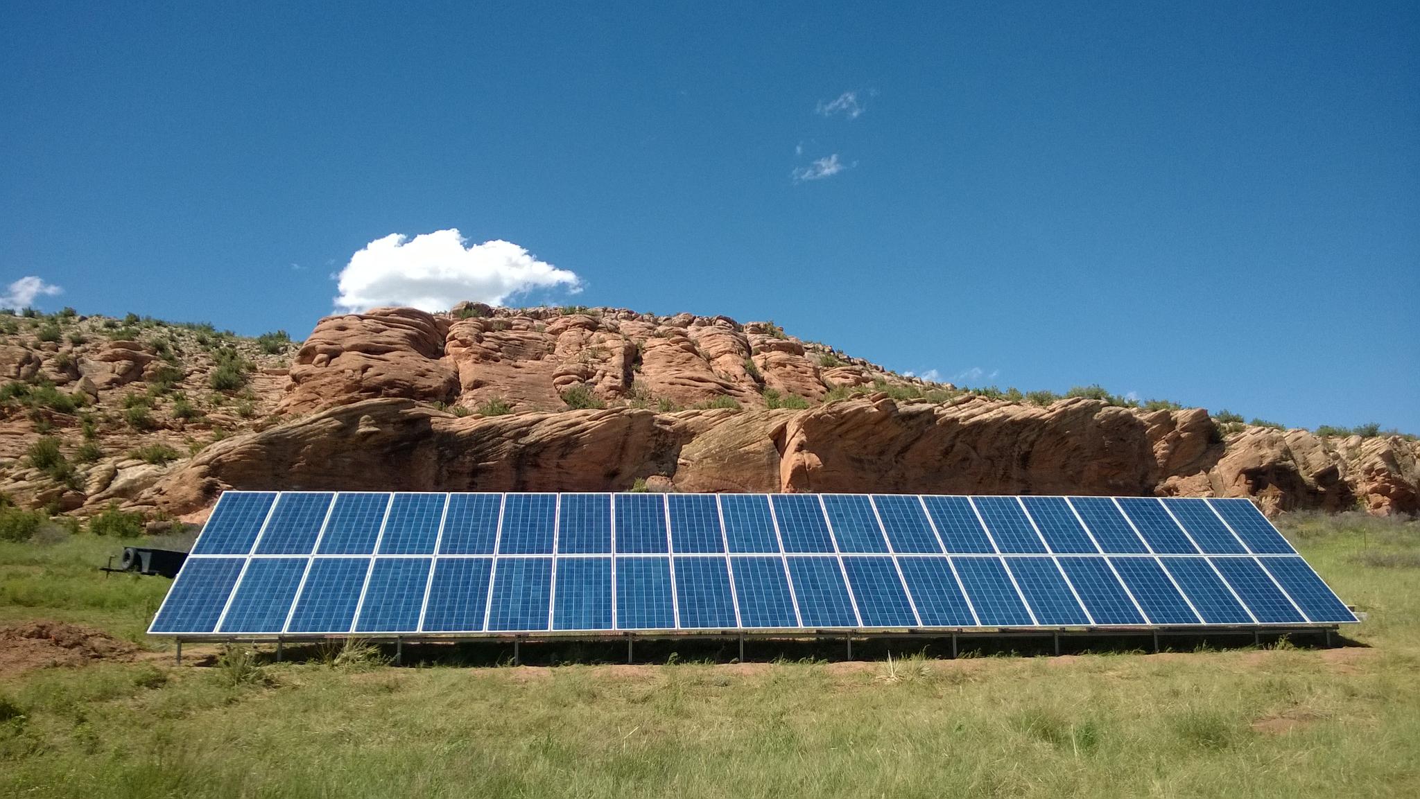 12kW Ground Mount Array