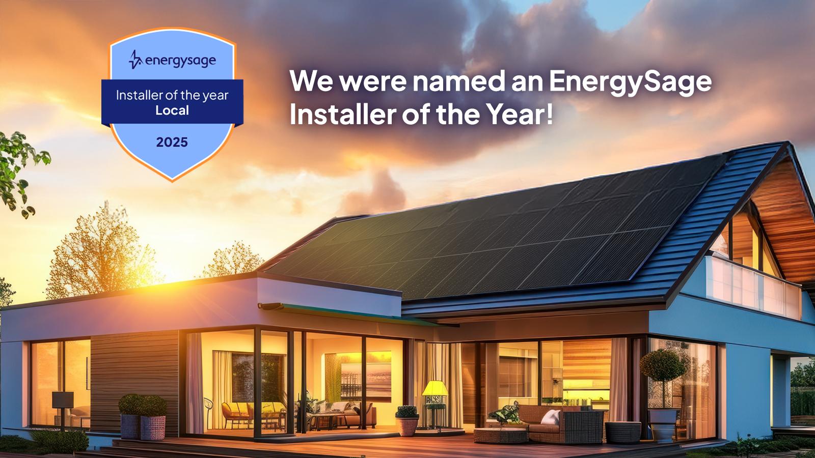 EnergySage Idaho installer of the year