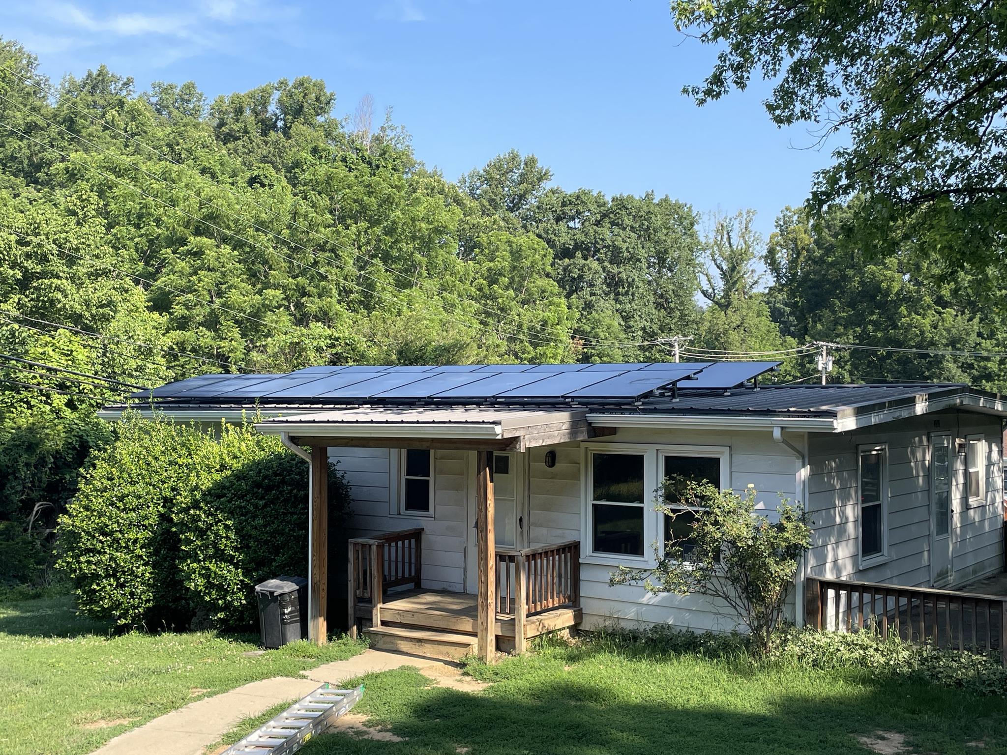 10 deg tilt on metal roof