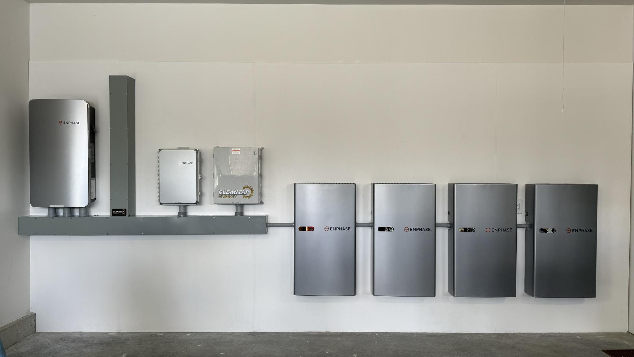 20kW Enphase battery backup system. Brunswick, ME