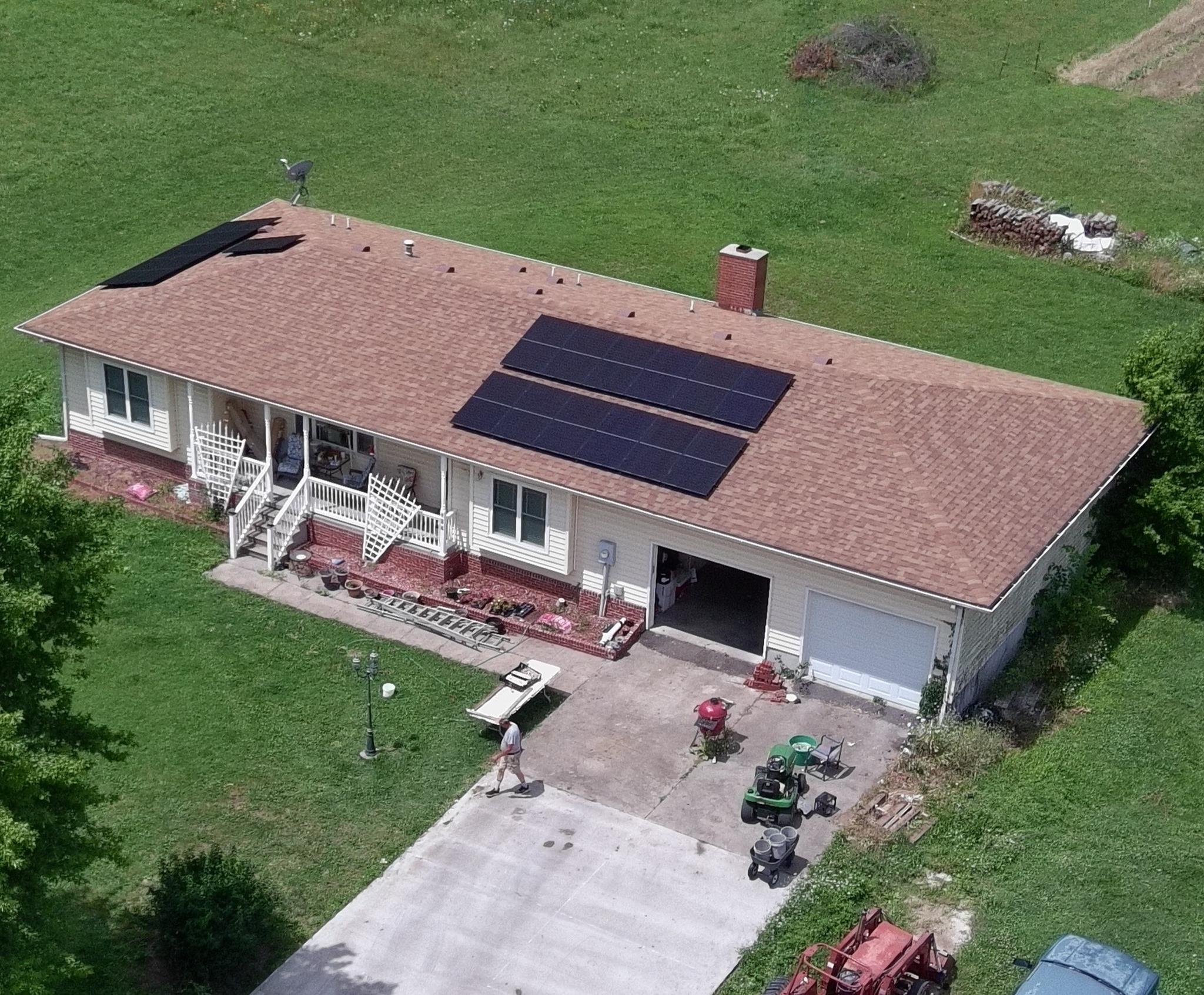 Residential installation, Iola, KS