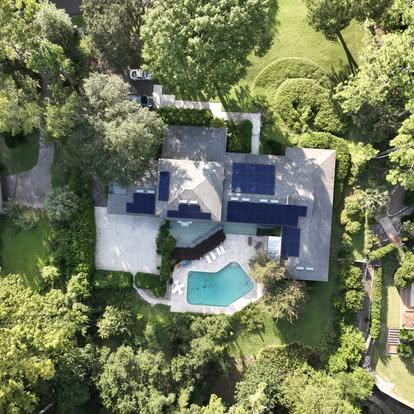 residential solar installation