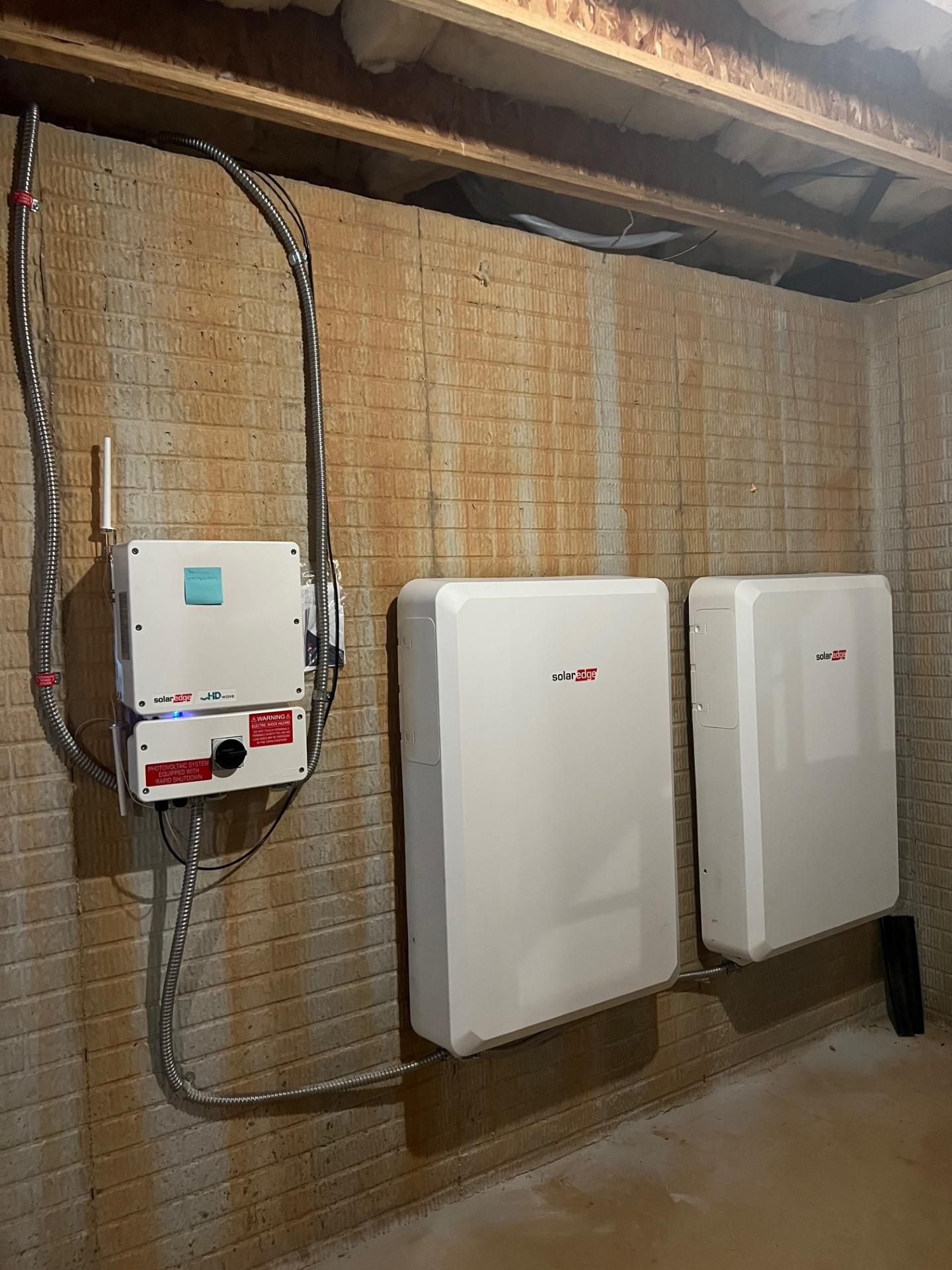 20KW SolarEdge battery backup system
