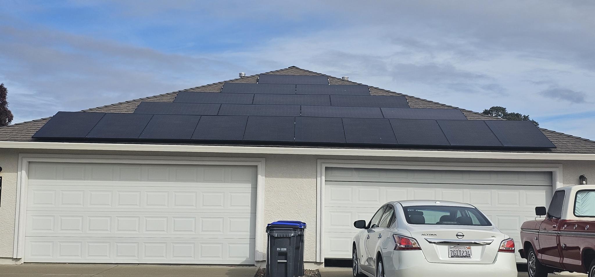 20 panels system installation