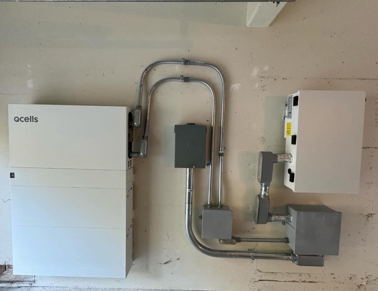 Q Cell Battery Installation