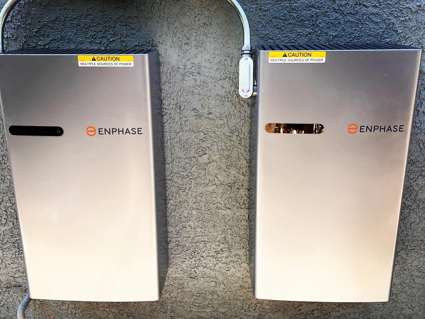 2 Enphase 5P Batteies