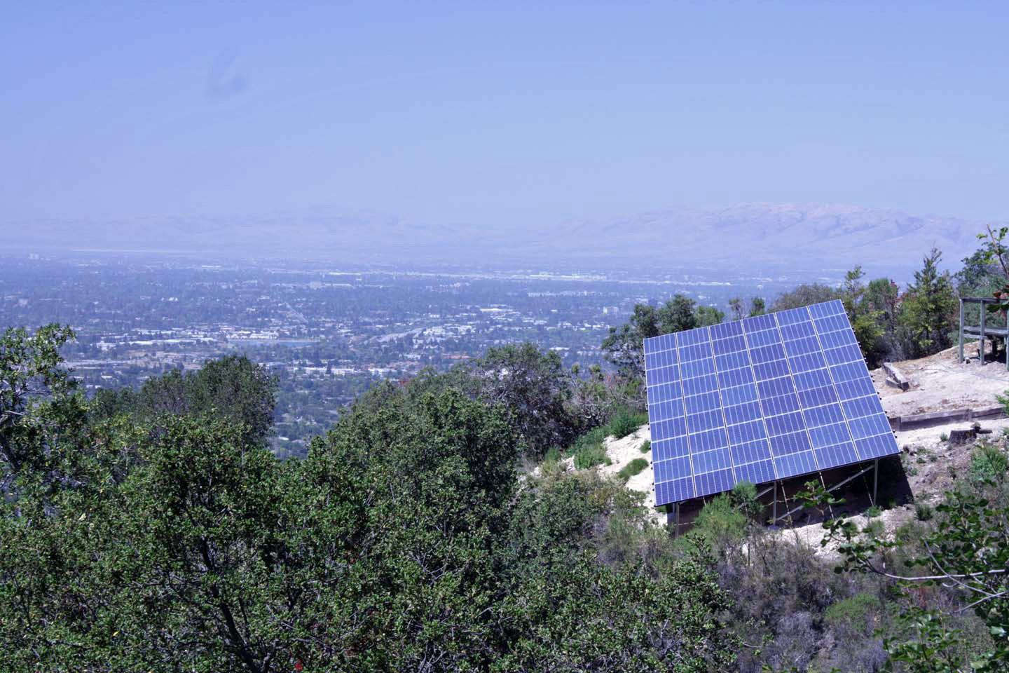 Complex ground mount in Los Gatos, CA