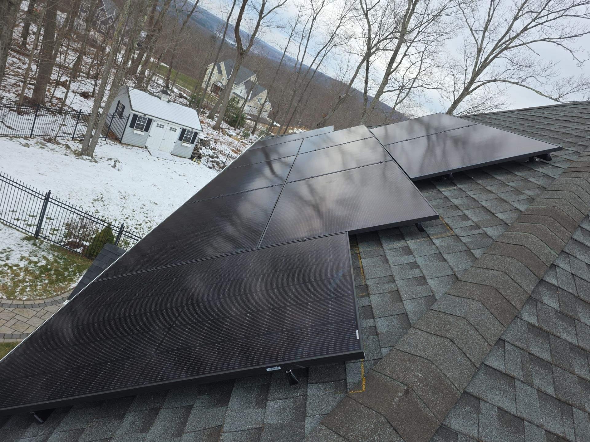 Beautiful home in Avon with a beautiful solar install.
