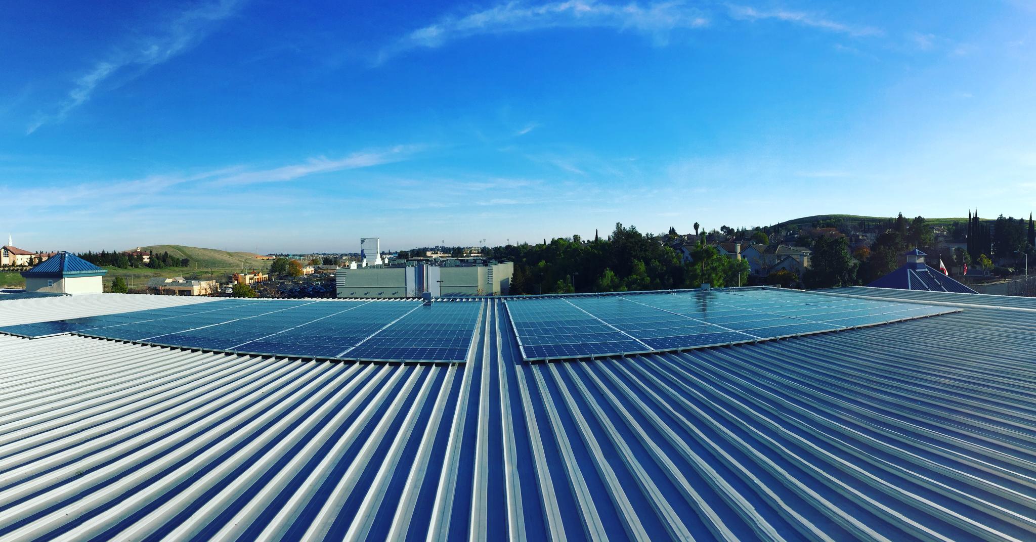 35kW, (101) SolarWorld 345's in Antioch.