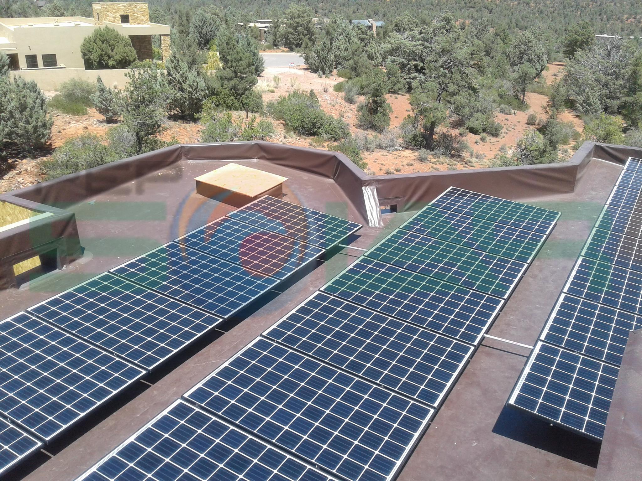 PEP Solar builds on complex roofs like TPO Membranes