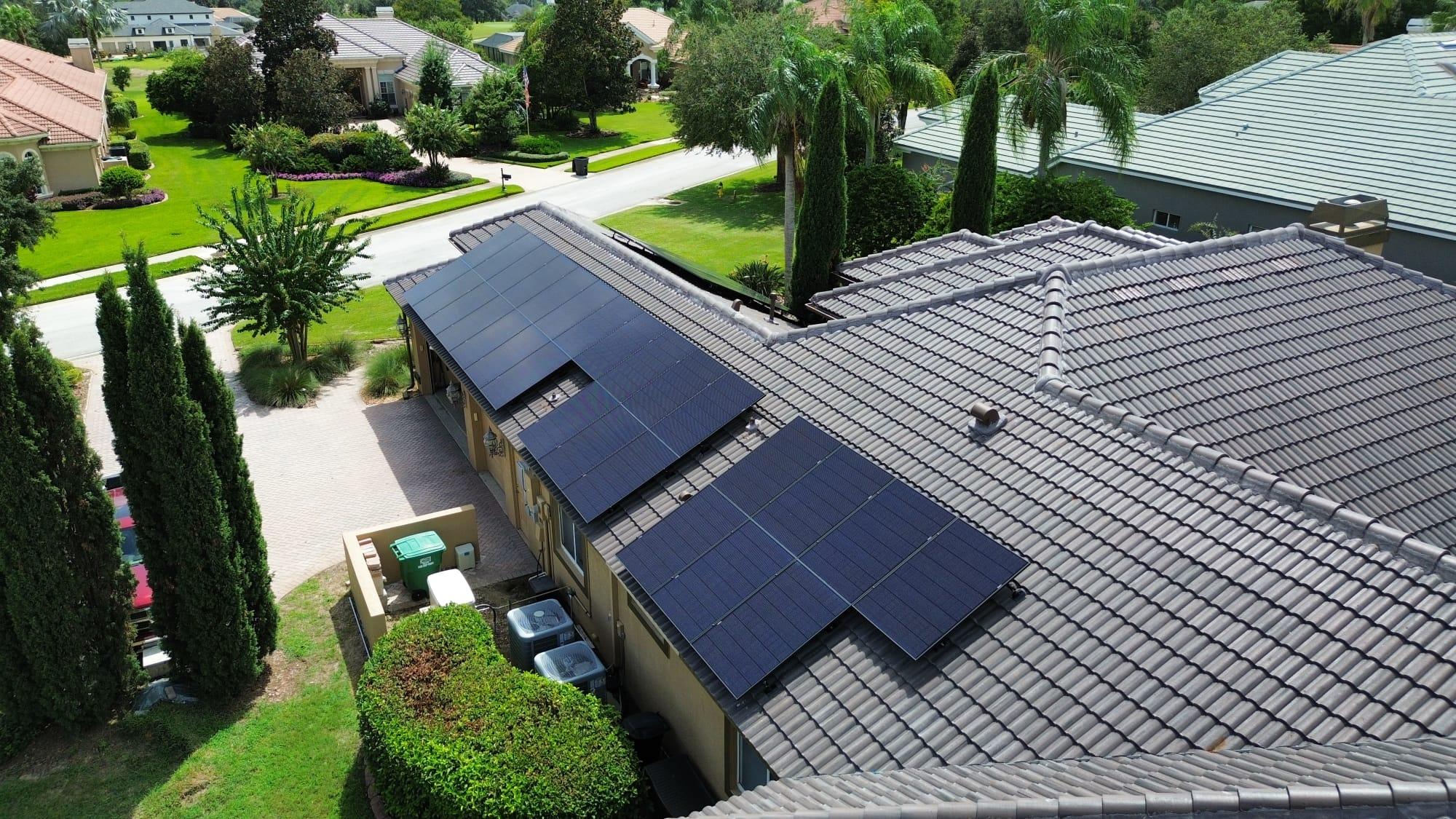 Solar (2) on Tile Roof