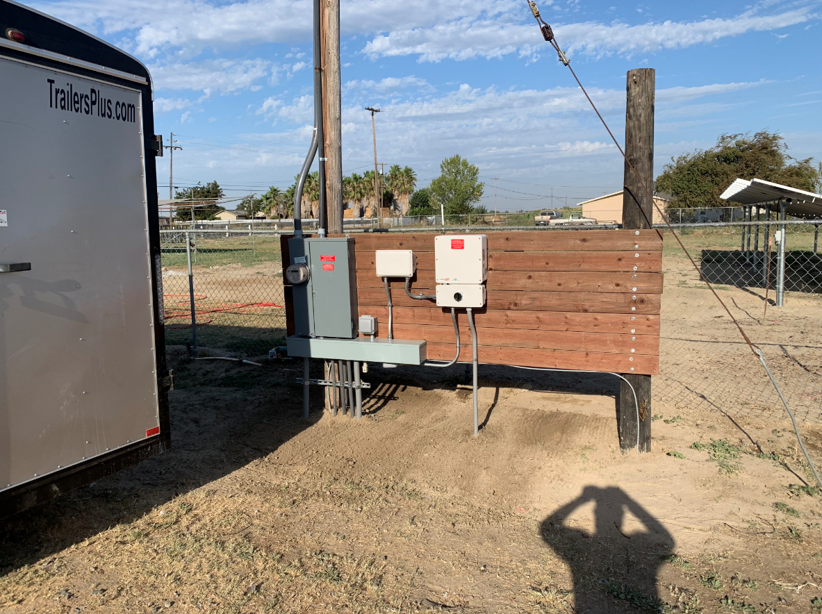 Complete reworking of electrical infrastructure