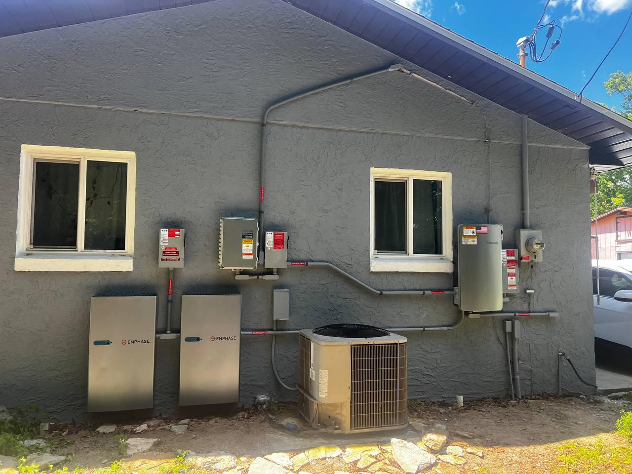 Enphase 5p Battery Installation