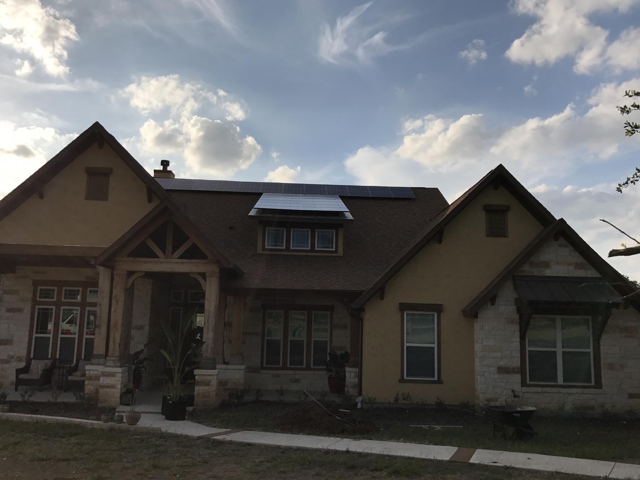 Ashphalt and Copper Roof