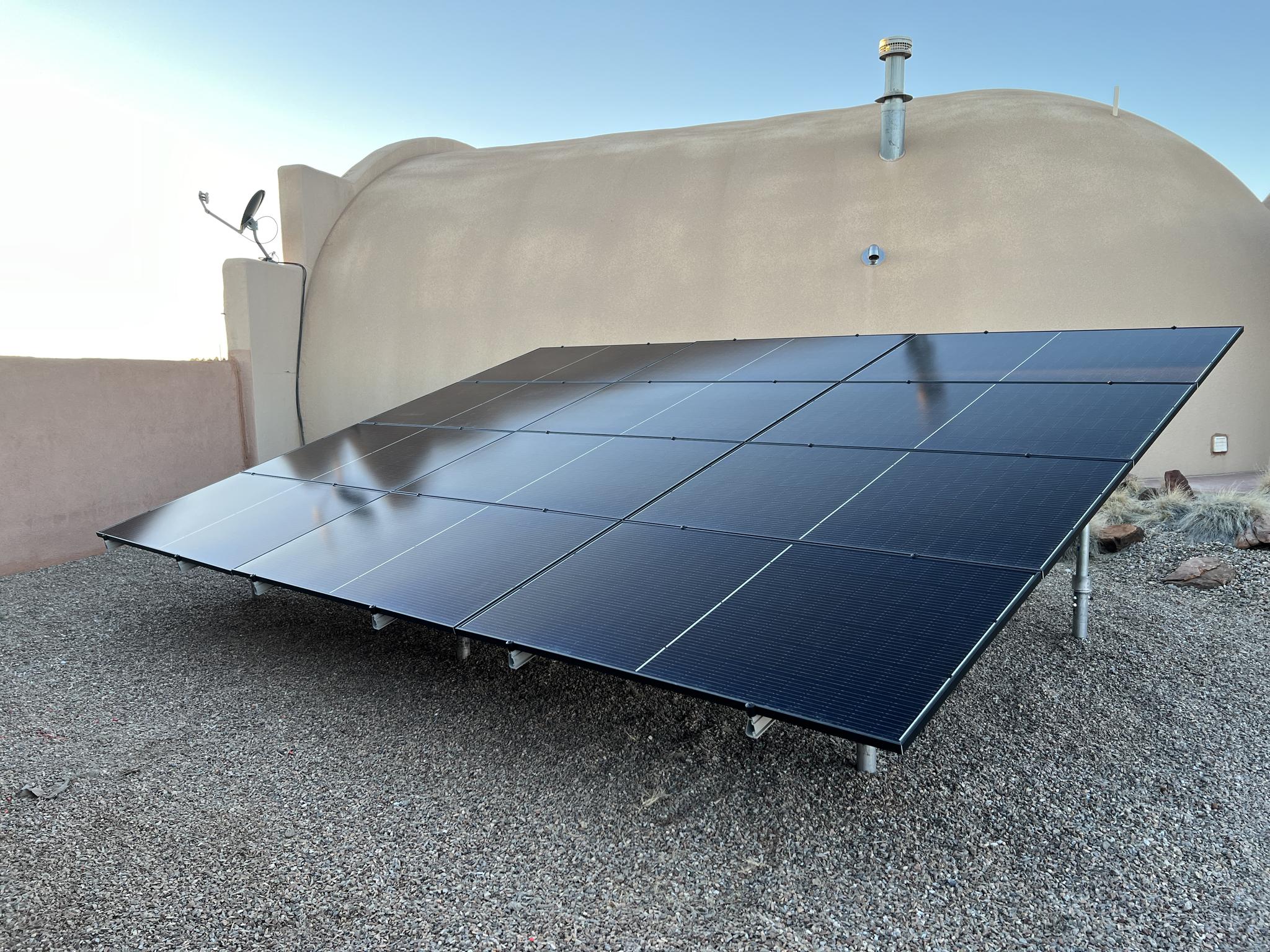 Ground Mount 15 Degree Tilt