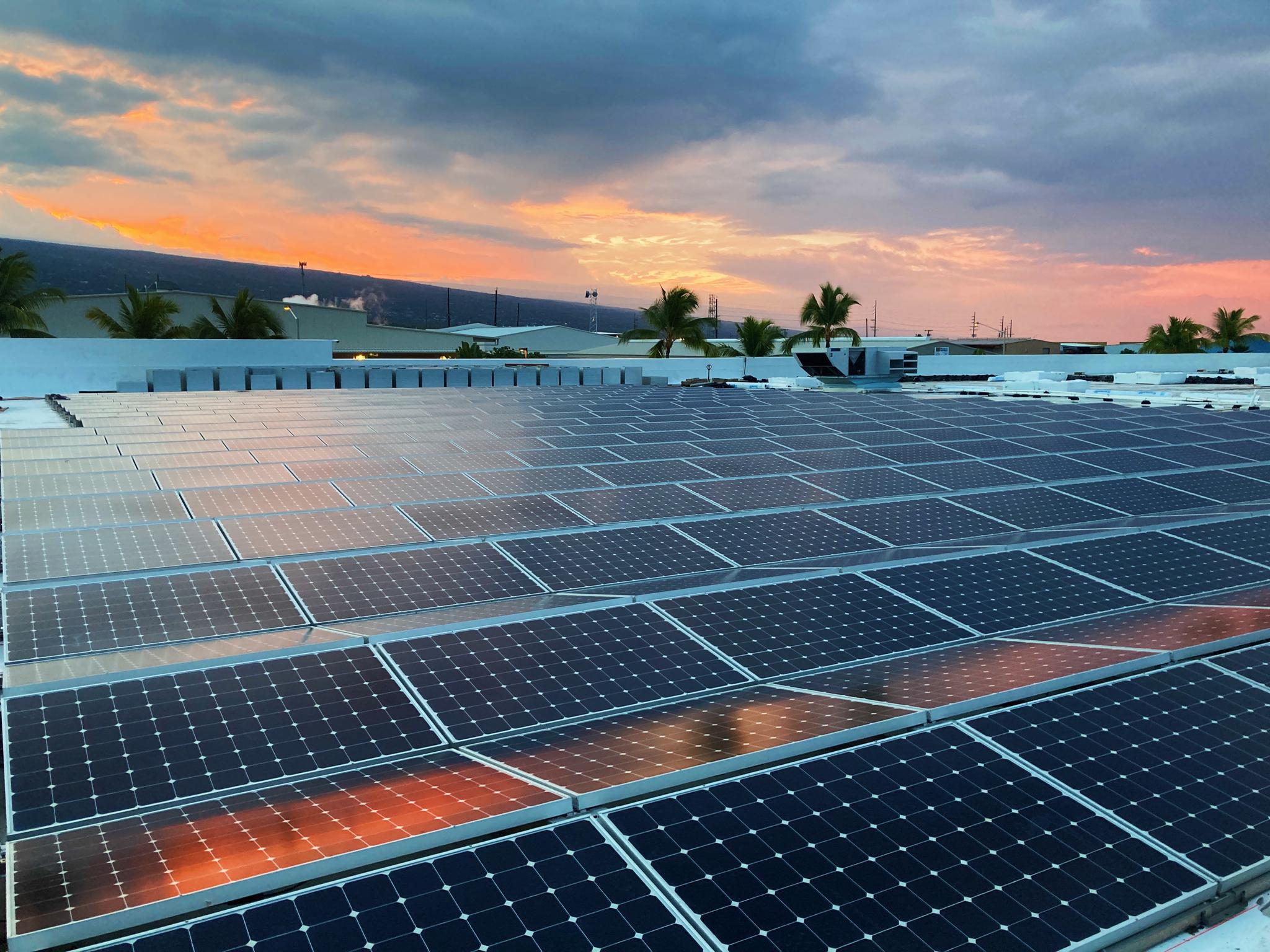 Sunpower Commercial Installation, Kona, HI