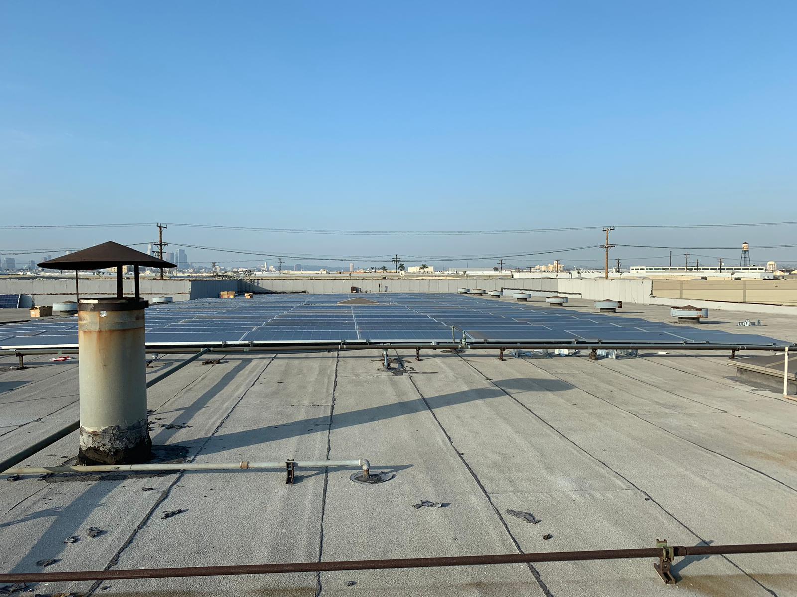 Commercial Solar Installation in North Hollywood