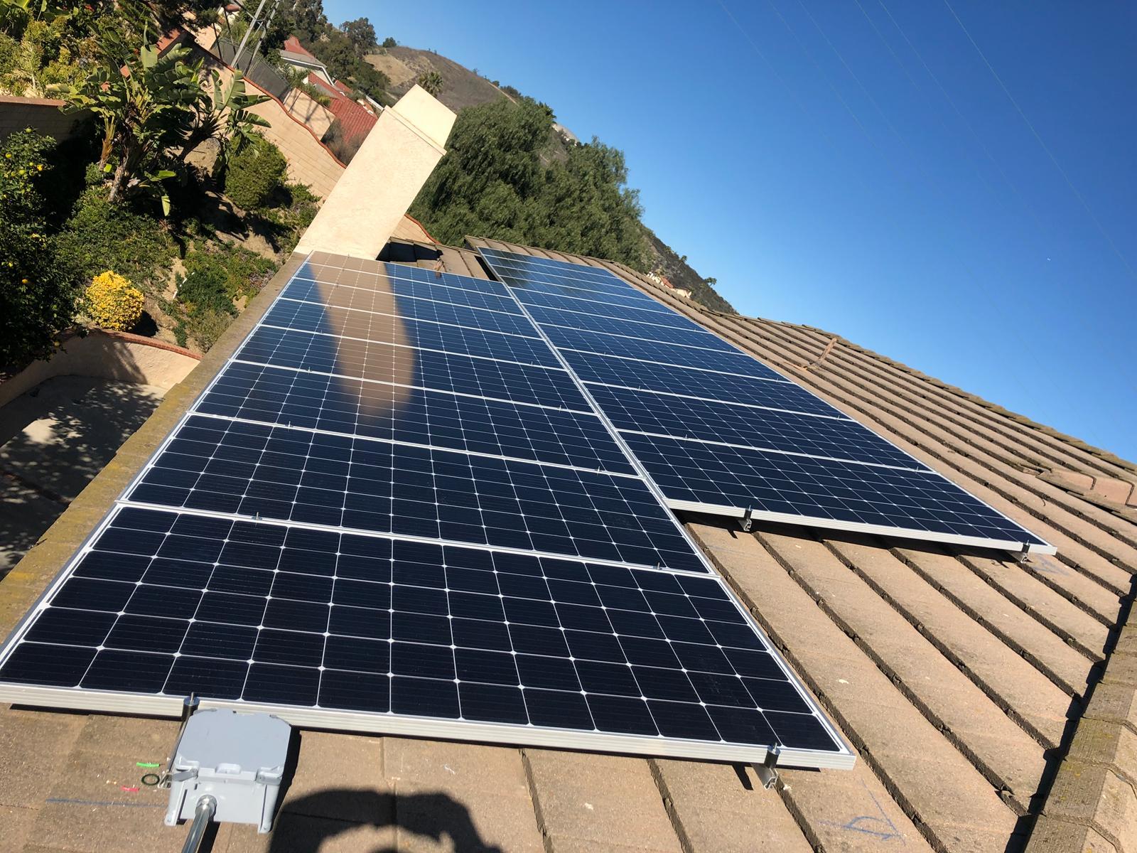 We helped this beautiful Property Generate It's Own Electricity