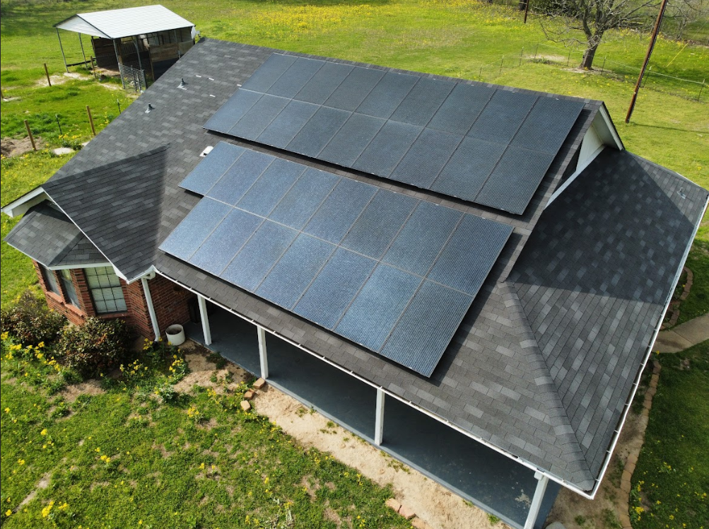The home of Cal Morton, owner of Eastex Solar. Yes we have solar on our own homes, we know a great local installation company ;)