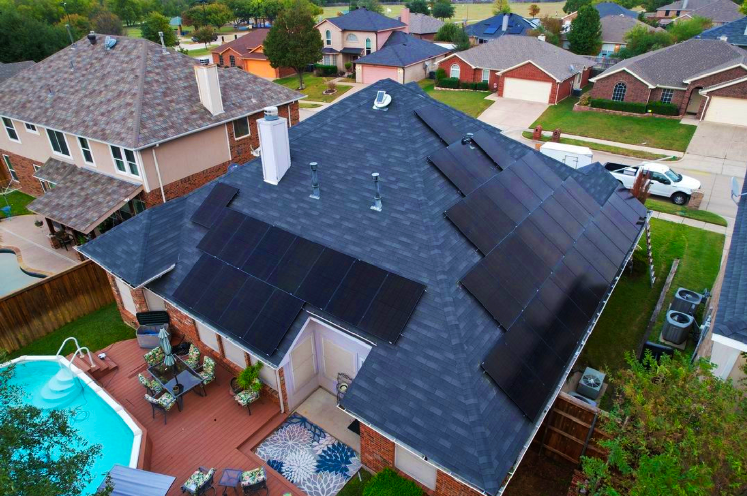 Another successful Enphase system instaled in Dallas, TX.