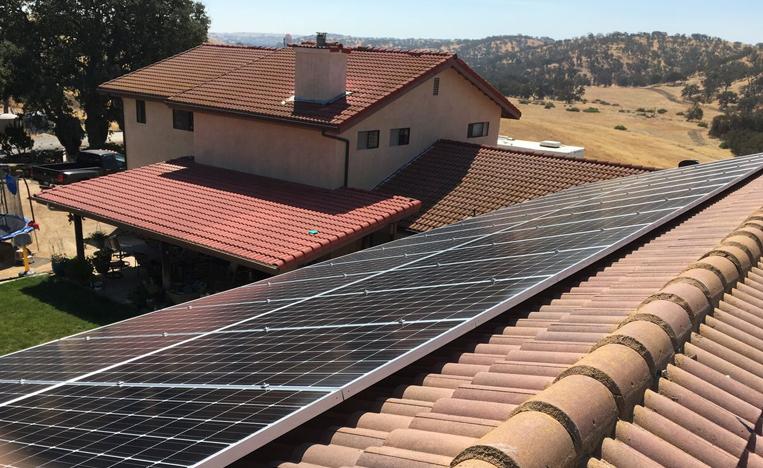 Tile roof in Paso Robles, CA