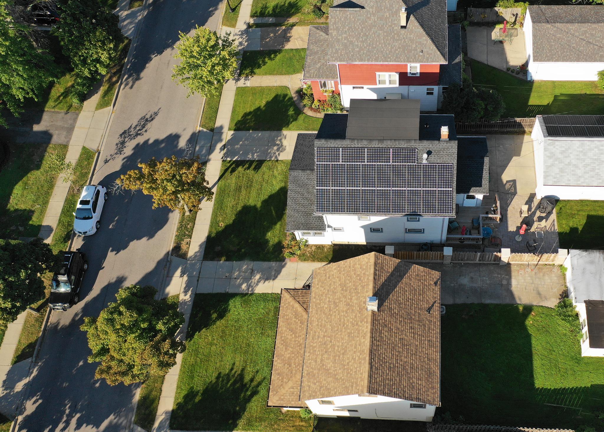 Kenmore, NY - Roof Top Solar Installation