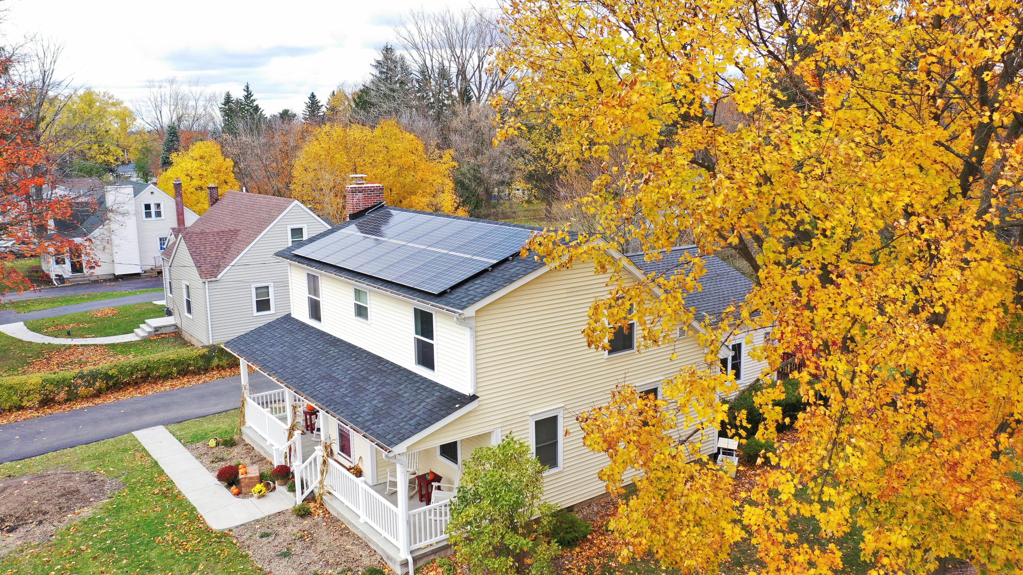 Alden, NY - Roof Top Solar Installation