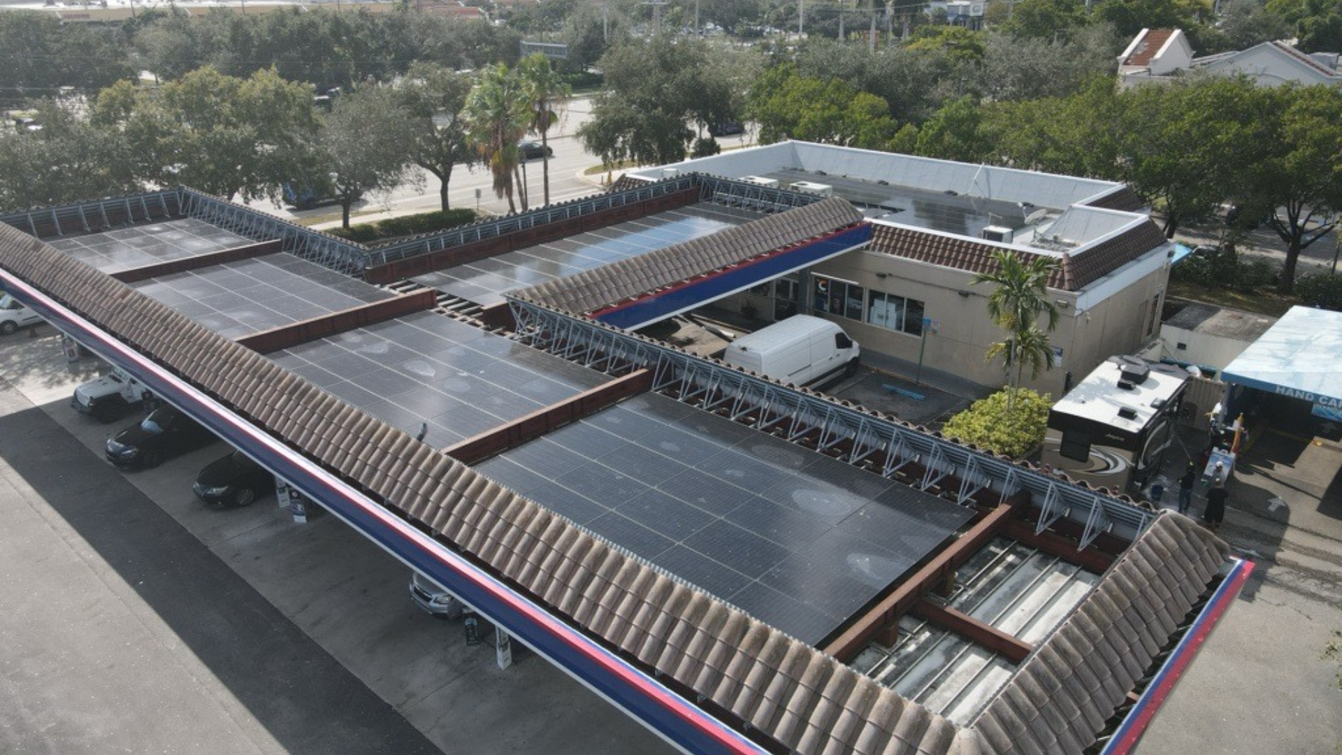Gas Station Solar Installation Florida