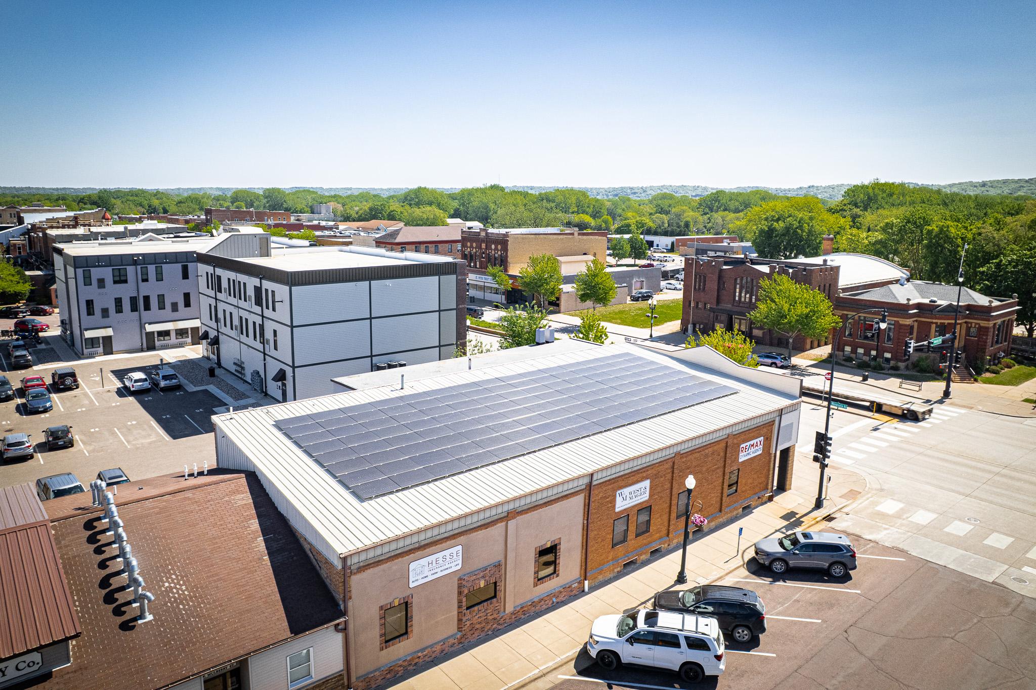 Pitched Roof Mounted Solar for a Commercial Property