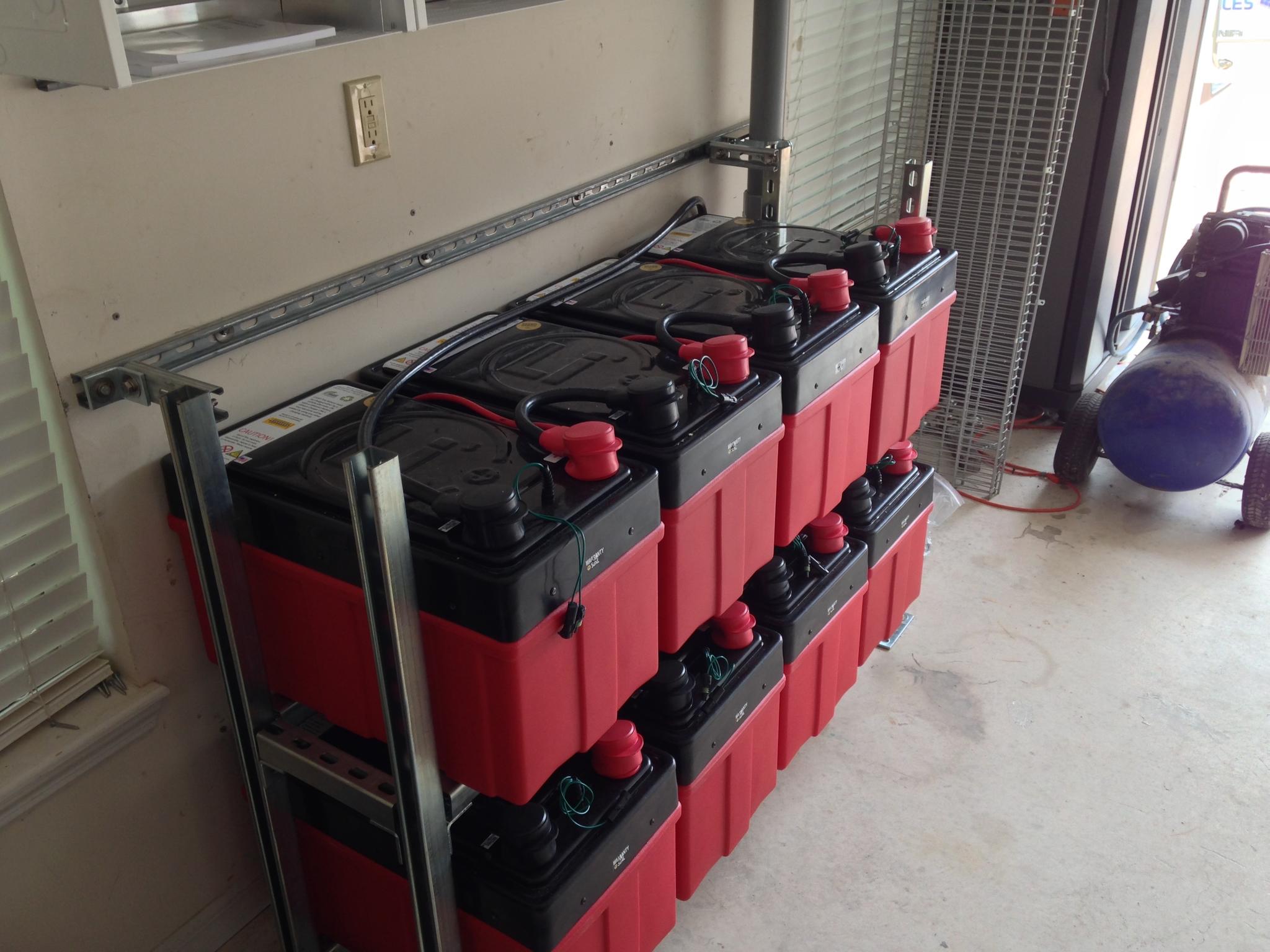 44 kWh Lithium Battery Bank