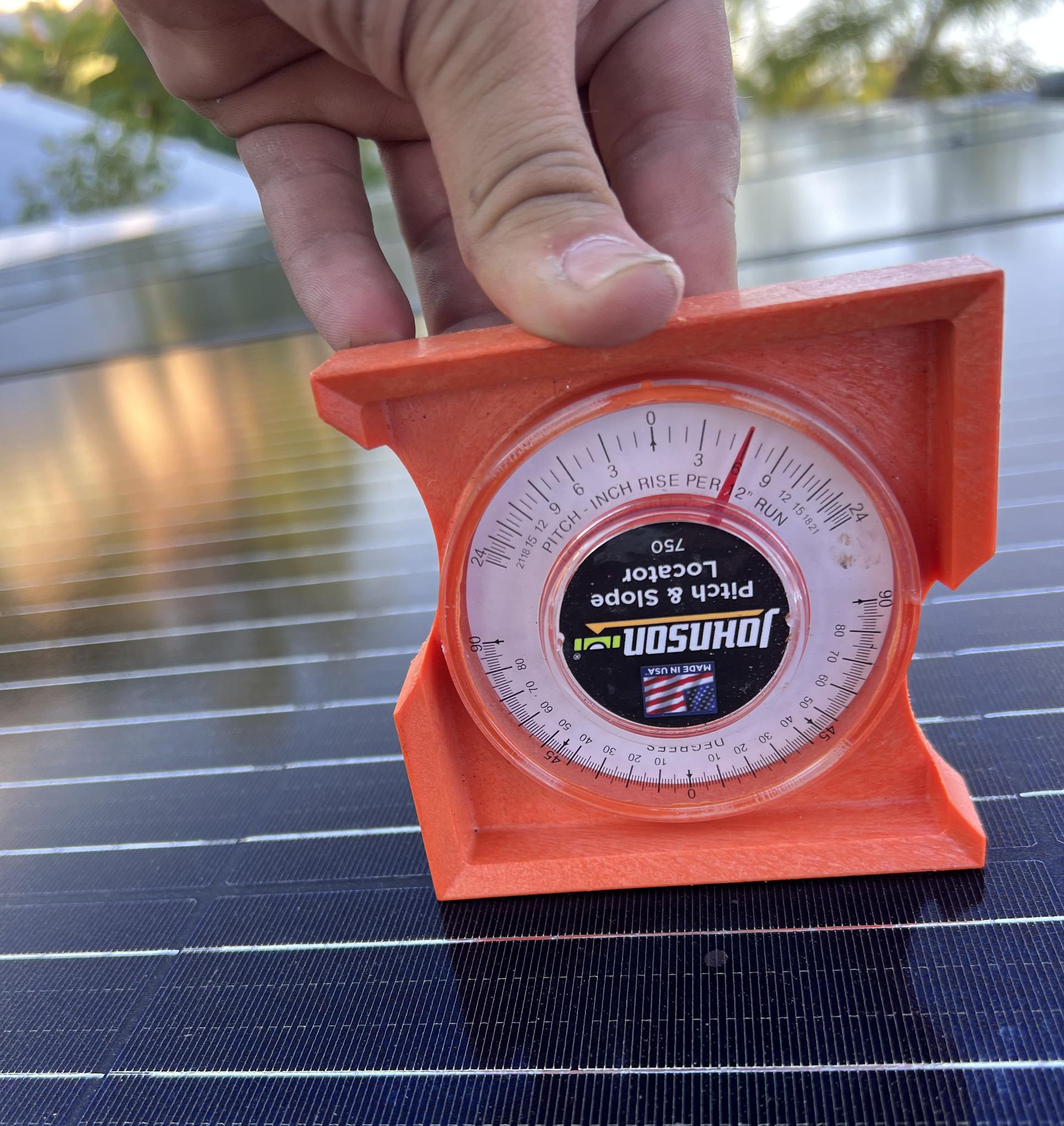 Azimuth reading to perfection.