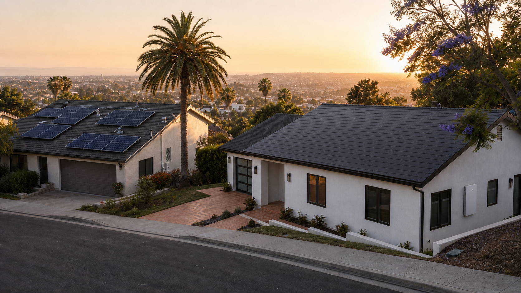 Tesla Solar roof with Tesla Powerwall 3