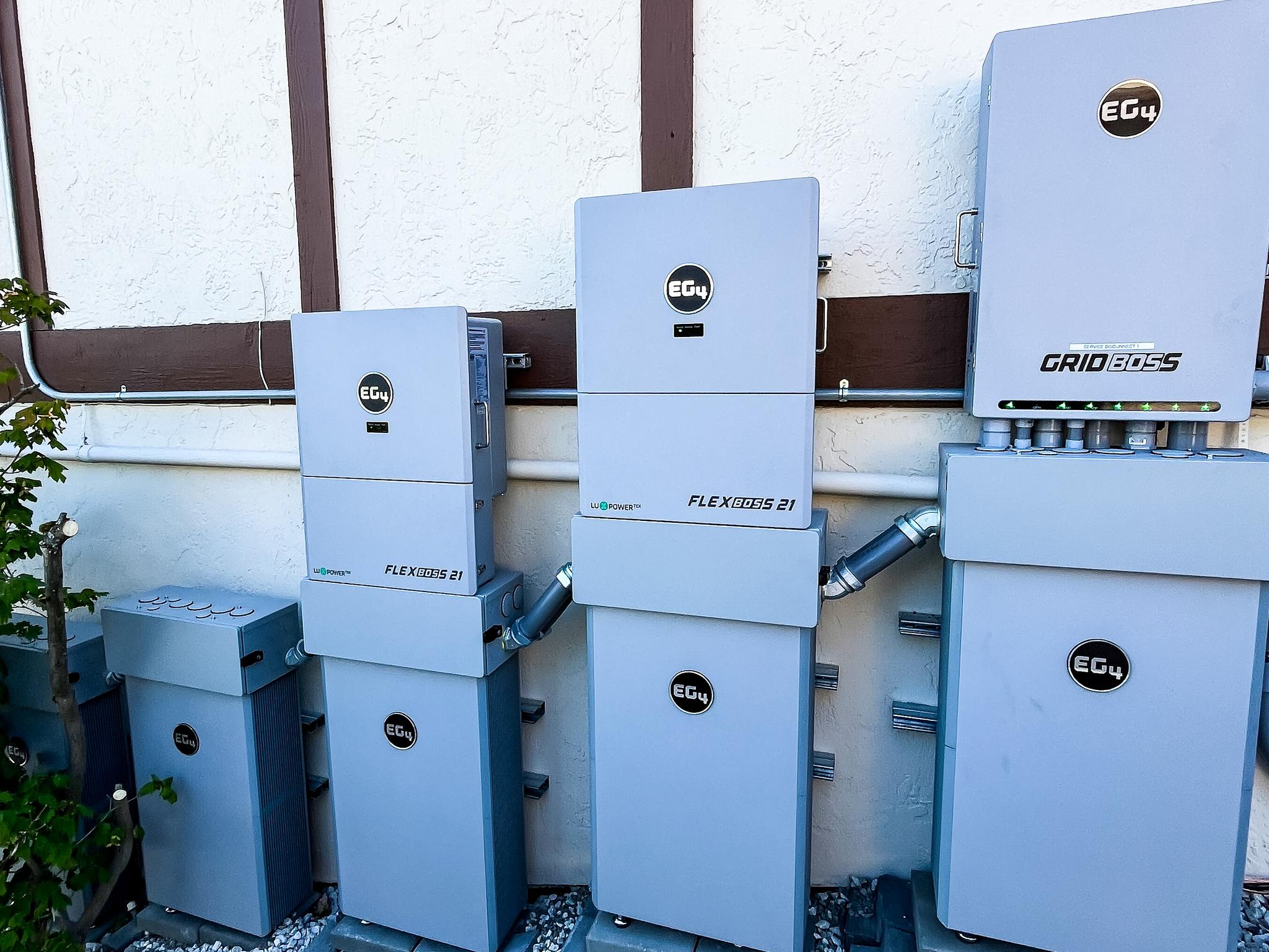 EG4 EMS with 71.5 kWh of Whole Home Backup