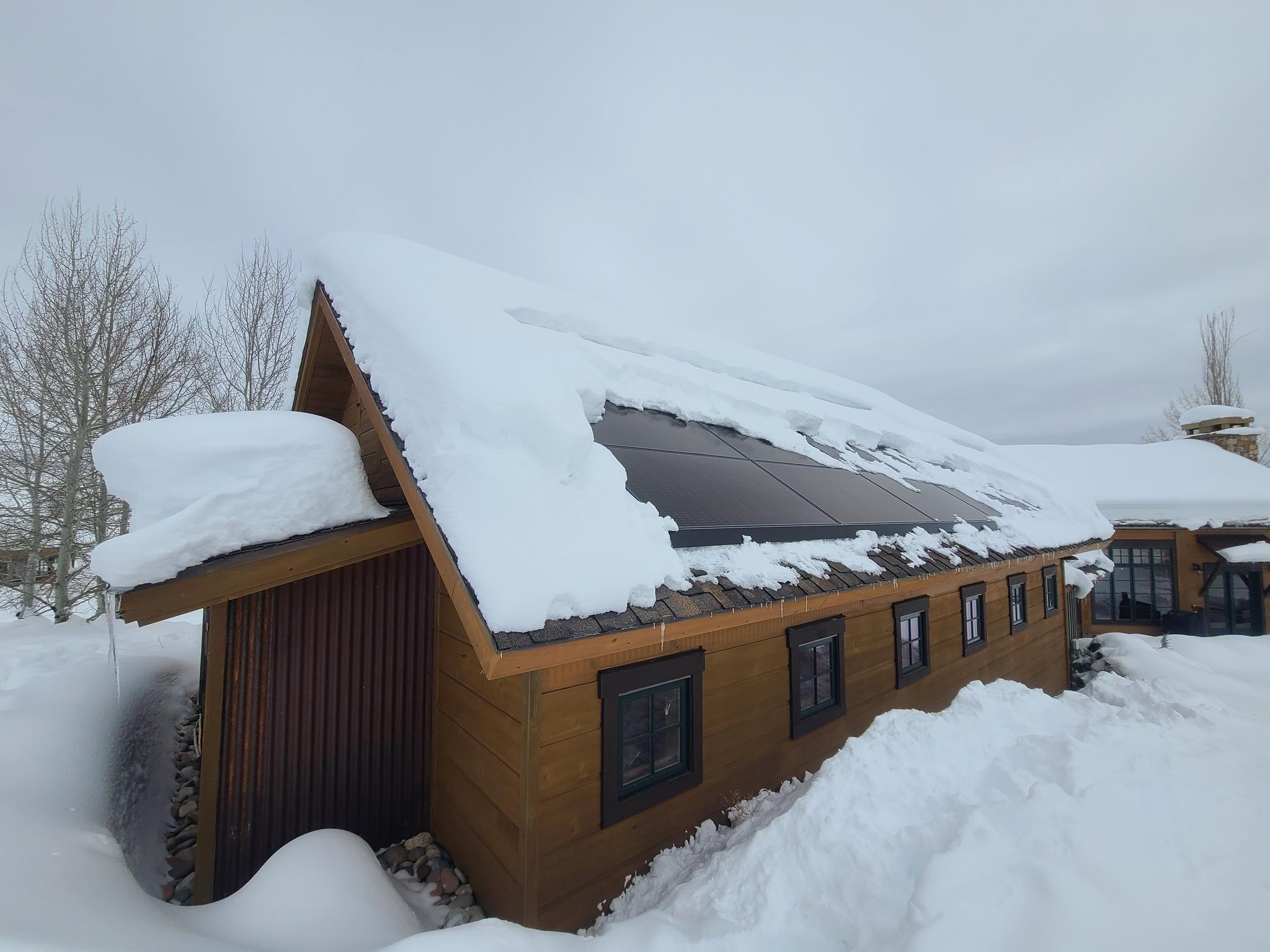 We install across all of Colorado rain, shine, or snow.